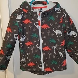 3T Cat & Jack Fleece-Lined Raincoat